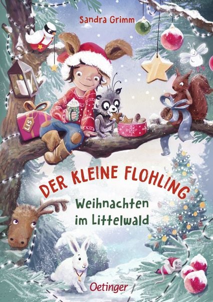 Der kleine Flohling 2. Weihnachten im Littelwald, Gebundene Ausgabe von Sandra Grimm, Verlag Friedrich Oetinger GmbH