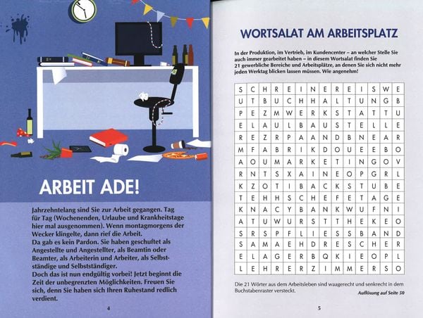 Produktbild: Endlich in Rente! Das R&auml;tselbuch f&uuml;r den Ruhestand