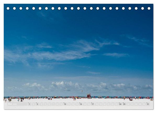 Produktbild: Florida. Sonne und Meer (Tischkalender 2026 DIN A5 quer), CALVENDO Monatskalender