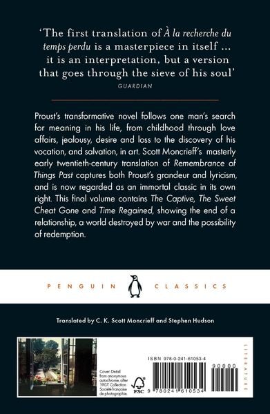 Produktbild: Remembrance of Things Past: Volume 3