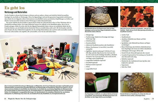 Produktbild: Magische Muster f&uuml;r die Dekupiers&auml;ge