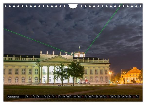 Produktbild: Kassel bei Nacht (Wandkalender 2026 DIN A4 quer), CALVENDO Monatskalender