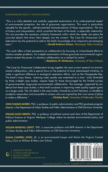 Produktbild: Morris, J: Case for Grassroots Collaboration