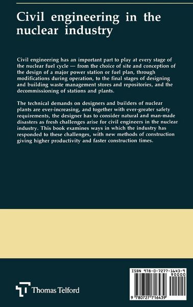 Produktbild: Civil Engineering in the Nuclear Industry