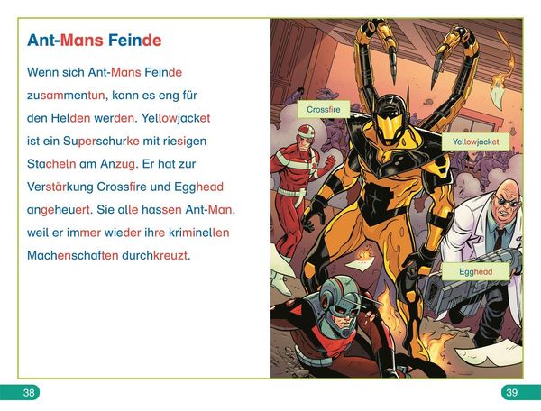Produktbild: SUPERLESER! MARVEL Ant-Man und Wasp Superstarkes Heldenteam