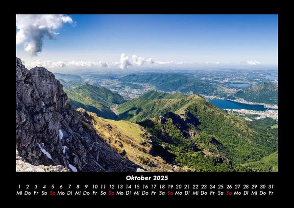 Produktbild: Landschaftskalender 2025 Fotokalender DIN A3