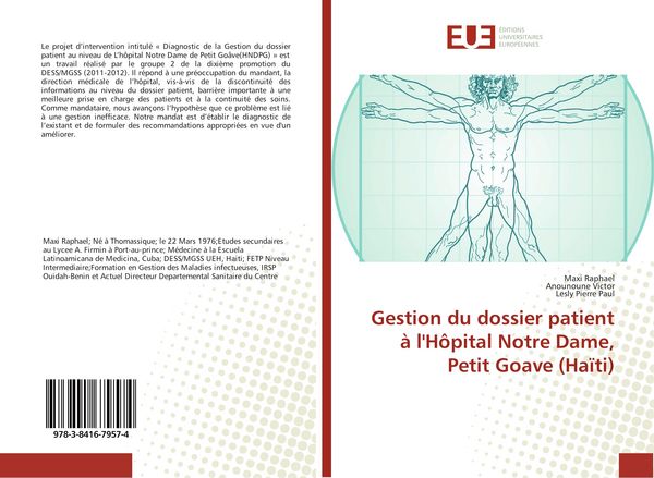 Produktbild: Gestion du dossier patient &agrave; l'H&ocirc;pital Notre Dame, Petit Goave (Ha&iuml;ti)