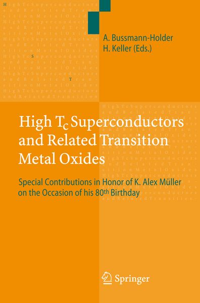 Produktbild: High Tc Superconductors and Related Transition Metal Oxides
