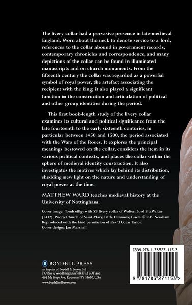 Produktbild: Livery Collar in Late Medieval England and Wales