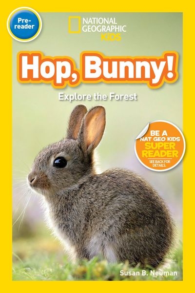Produktbild: Hop, Bunny! (National Geographic Kids Readers, Pre-Reader)