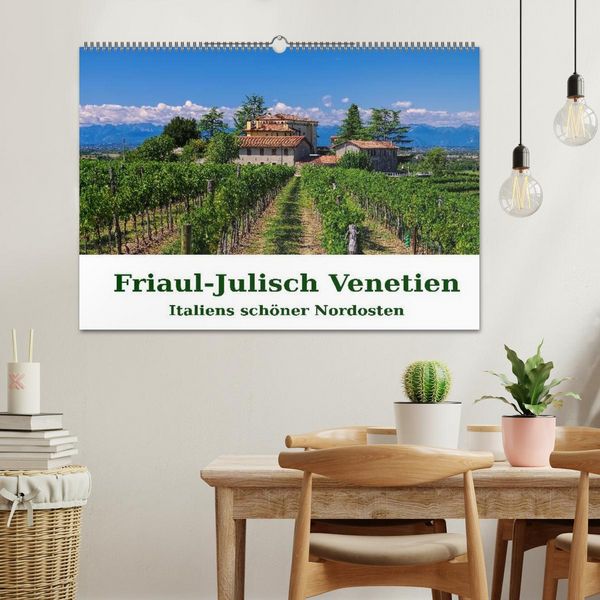 Produktbild: Friaul-Julisch Venetien - Italiens sch&ouml;ner Nordosten (Wandkalender 2026 DIN A2 quer), CALVENDO Monatskalender