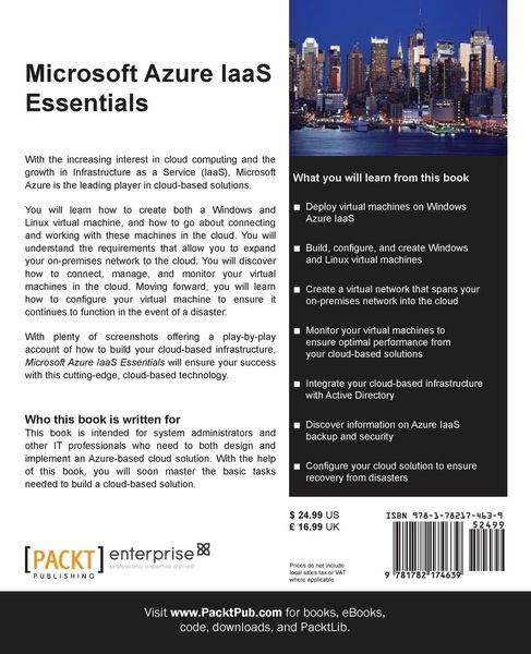 Produktbild: Microsoft Azure IAAS Essentials