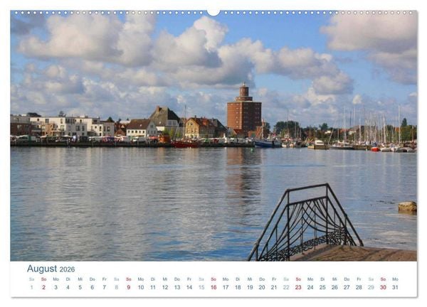 Produktbild: Eckernf&ouml;rde 2026. Impressionen rund um den Hafen (hochwertiger Premium Wandkalender 2026 DIN A2 quer), Kunstdruck in Hochglanz