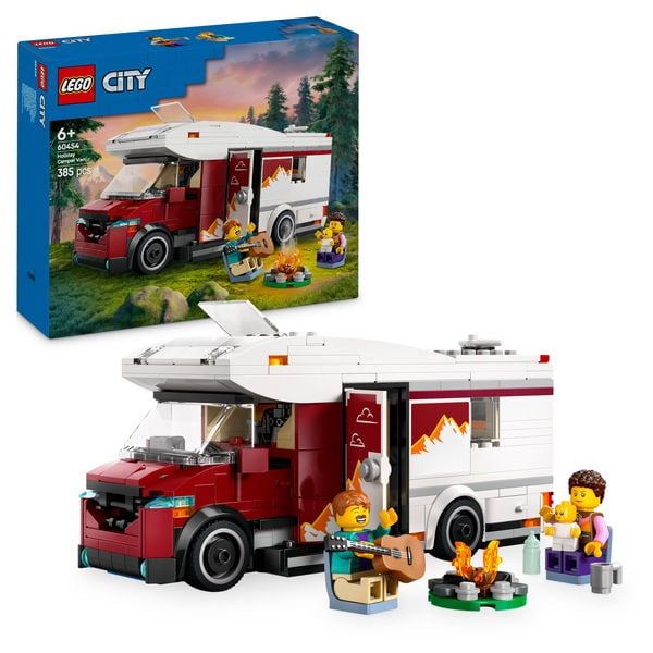 LEGO City Abenteuer-Wohnmobil - Camping Spielzeug für Kinder 60454