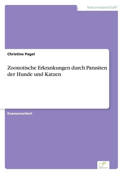 Produktbild: Zoonotische Erkrankungen durch Parasiten der Hunde und Katzen