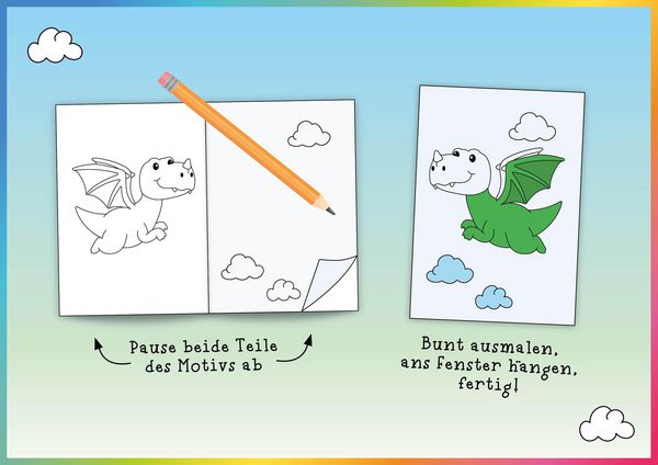 Produktbild: Mein bunter XXL-Ferienspa&szlig;: Dinos und Ritter &ndash; 3 Kreativb&uuml;cher im Bundle