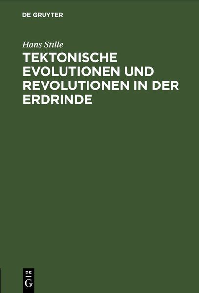 Produktbild: Tektonische Evolutionen und Revolutionen in der Erdrinde