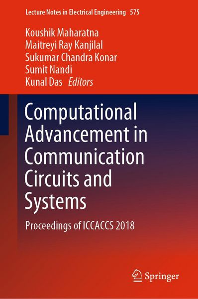 Produktbild: Computational Advancement in Communication Circuits and Systems