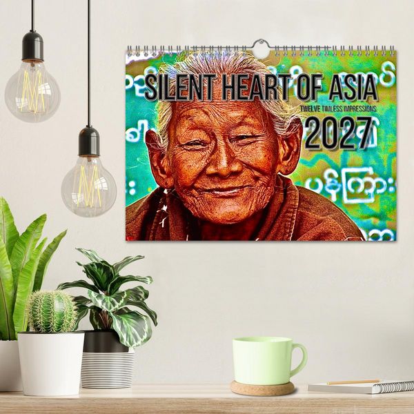 Produktbild: Silent Heart of Asia (Wall Calendar 2027 DIN A4 landscape), CALVENDO 12 Month Wall Calendar
