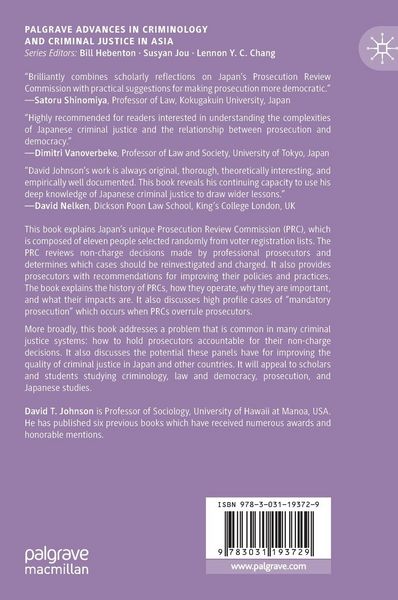 Produktbild: Japan's Prosecution Review Commission