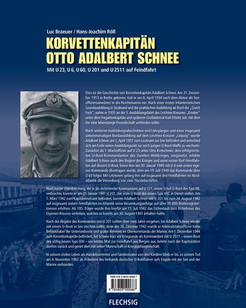 Produktbild: Korvettenkapit&auml;n Otto Adalbert Schnee