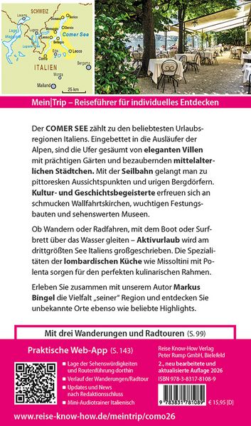 Produktbild: Reise Know-How MeinTrip Comer See