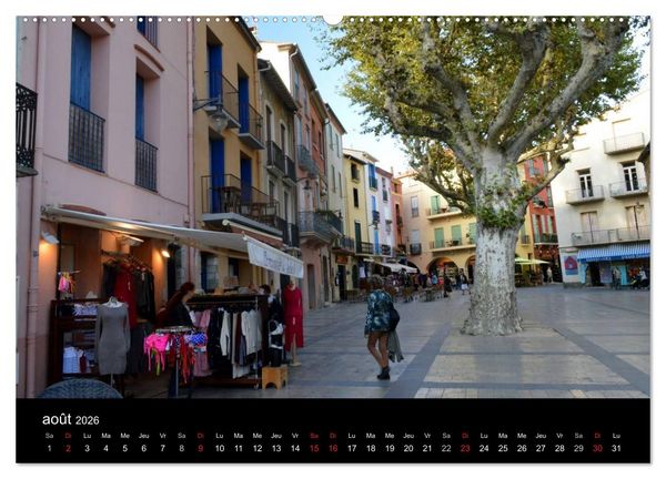 Produktbild: Un jour COLLIOURE (Calendrier mural 2026 DIN A2 vertical) calendrier de bureau