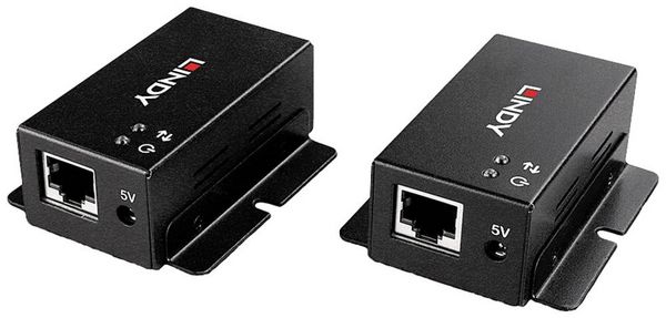 Produktbild: LINDY 2 Port USB 2.0 Cat.6 Extender USB-A (USB 2.0) USB Extender &uuml;ber Netzwerkkabel RJ45 50m