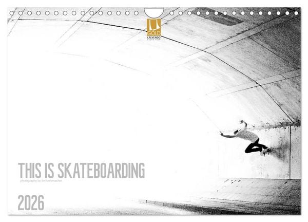 Produktbild: THIS IS SKATEBOARDING 2026 (Wandkalender 2026 DIN A4 quer), CALVENDO Monatskalender