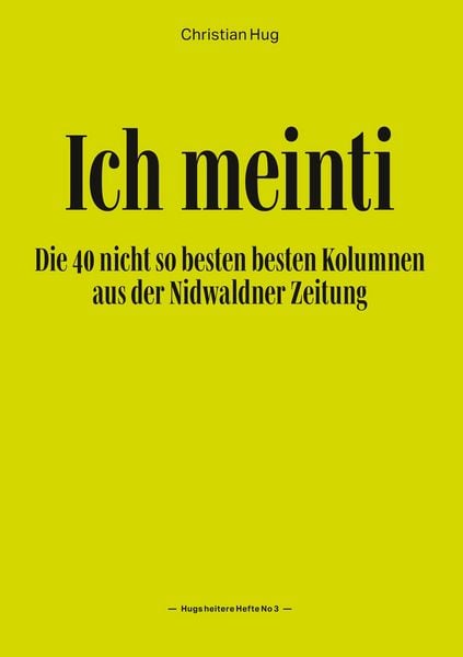Produktbild: Ich meinti III