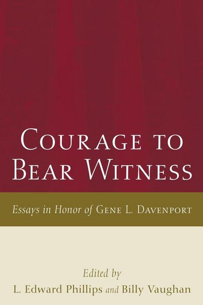 Produktbild: Courage to Bear Witness