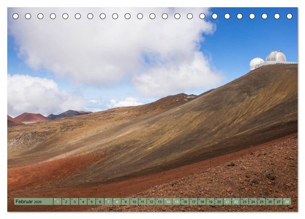 Produktbild: Big Island - Reise in eine unvergessliche Welt (Tischkalender 2026 DIN A5 quer), CALVENDO Monatskalender