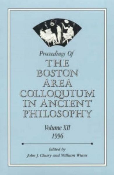 Produktbild: Proceedings of the Boston Area Colloquium in Ancient Philosophy