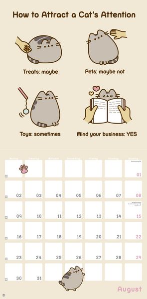 Produktbild: Pusheen Broschurkalender