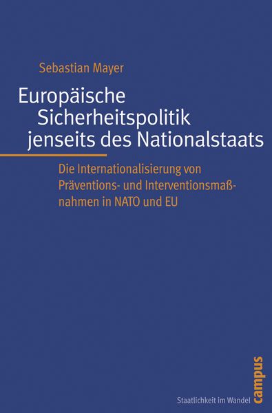 Produktbild: Europ&auml;ische Sicherheitspolitik jenseits des Nationalstaats
