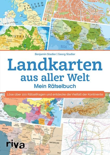 Produktbild: Landkarten aus aller Welt &ndash; Mein R&auml;tselbuch