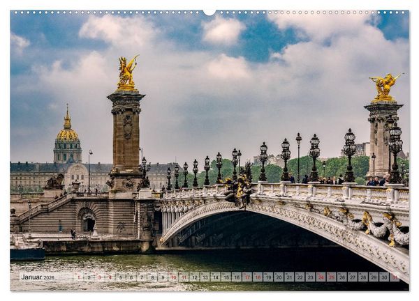 Produktbild: Faszination Br&uuml;cken (Wandkalender 2026 DIN A2 quer), CALVENDO Monatskalender