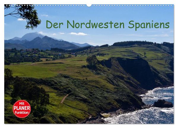 Produktbild: Der Nordwesten Spaniens (Wandkalender 2026 DIN A2 quer), CALVENDO Monatskalender