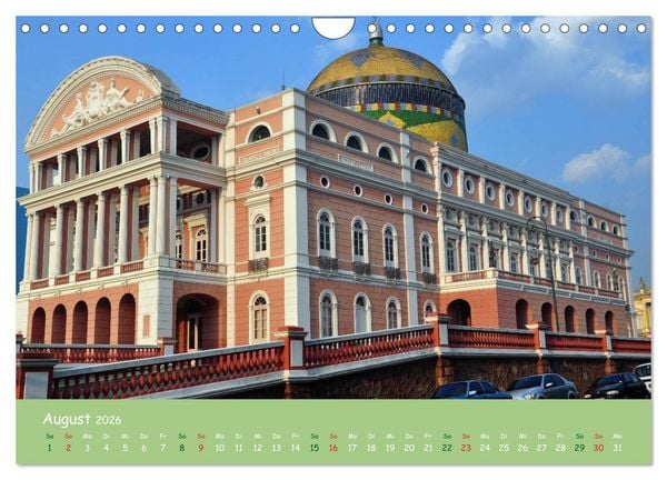 Produktbild: Am Amazonas (Wandkalender 2026 DIN A4 quer), CALVENDO Monatskalender