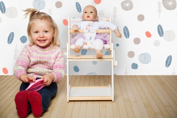 Produktbild: Puppenhochstuhl &bdquo;Little Button&ldquo;