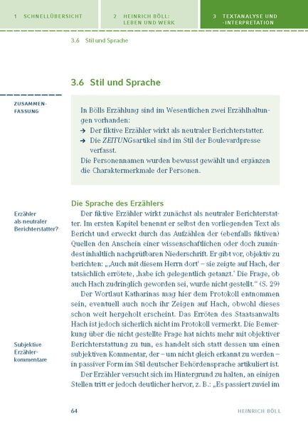 Produktbild: Die verlorene Ehre der Katharina Blum von Heinrich B&ouml;ll