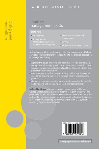 Produktbild: Mastering Management Skills