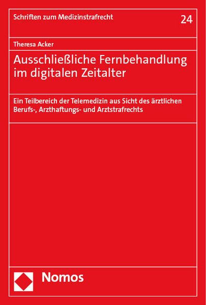 Produktbild: Ausschlie&szlig;liche Fernbehandlung im digitalen Zeitalter
