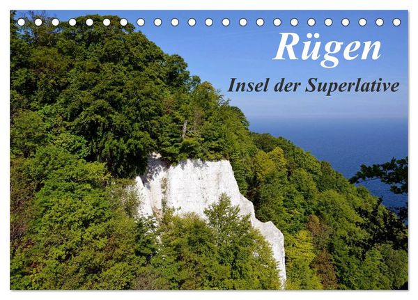 Rügen – Insel der Superlative (Tischkalender 2024 DIN A5 quer), CALVENDO Monatskalender