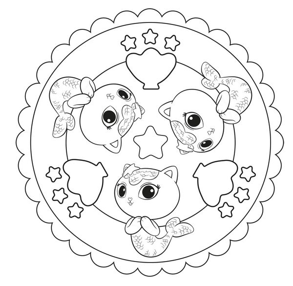 Produktbild: Gabby's Dollhouse: Mandala-Malspaß