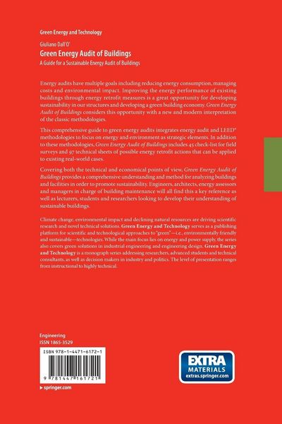 Produktbild: Green Energy Audit of Buildings