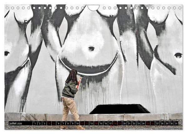 Produktbild: L'art des murs (Calendrier mural 2026 DIN A4 vertical), CALVENDO calendrier mensuel