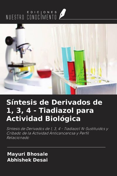 Produktbild: S&iacute;ntesis de Derivados de 1, 3, 4 - Tiadiazol para Actividad Biol&oacute;gica