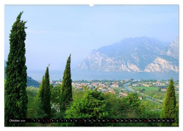 Produktbild: Gardasee (Wandkalender 2026 DIN A2 quer), CALVENDO Monatskalender