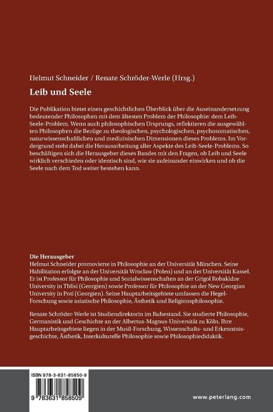 Produktbild: Leib und Seele